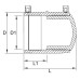 225 mm PE Elektroschweiß-End-Kappe Typ Fusion